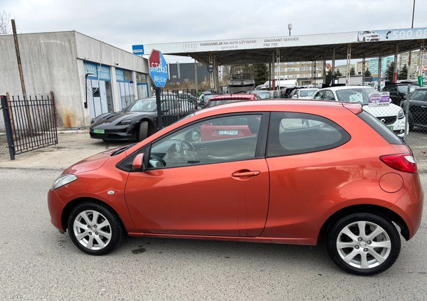 Mazda 2 cena 12999 przebieg: 186000, rok produkcji 2009 z Szczecin małe 301